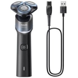 Philips Afeitadora eléctrica Serie 5000X, máquina de afeitar hombre en seco y mojado, 50 min autonomía, uso en seco y mojado.