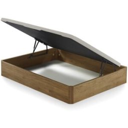 Ecus Canapé abatible de madera con apertura lateral Sora . (Cama 150 x 200 cm) Roble
