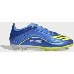 Adidas Botas de futbol de niño f50 messi elite fg j . (36) Azul / Amarillo