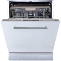 Cata Lavavajillas integrable 14 Servicios, Bandeja cubiertos, apertura automática, 60 cm - LVI 62014. Blanco