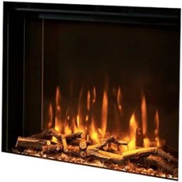 Chalton&Jjenrik Chalton&Jjenrik - Chimenea eléctrica i560E SLIM 4D Charlton & Jenrick. Negro