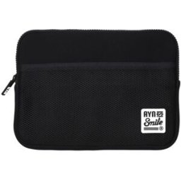 Smile Funda negra de neopreno Fitness para portátiles o tablets hasta 13". Negro