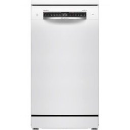 Bosch Lavavajillas 10 servicios, Serie 4, 45 cm, Secado eficiente - SPS4EMW17E (Reacondicionado Grado C). Blanco