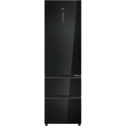 HAIER Frigorífico Combi Total No Frost 3D 60 Series 7 Pro - HTW7620DNGB. Cristal negro
