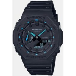 Casio Reloj de hombre G-Shock 2100 Series GA-2100-1A2ER de resina negro. Negro