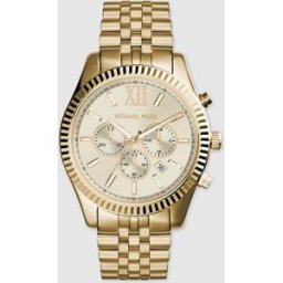 Michael Kors Reloj de hombre lexington mk8281 de acero. Dorado