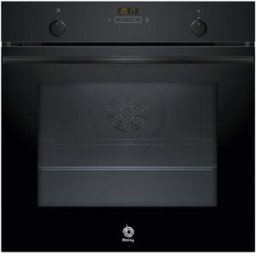 Balay Horno , 60 cm, Freidora de aire, Serie Cristal, Negro - 3HB5159N4. Negro