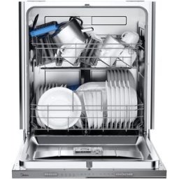 Midea Lavavajillas integrable 13 Servicios, 60 cm -MDWPB1303LS-W.