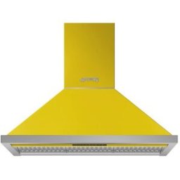 SMEG Campana decorativa 3 velocidades - KPF9YW. Amarillo