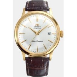 Orient Reloj de hombre Classic RA-AC0028S30B Automático de piel. Blanco