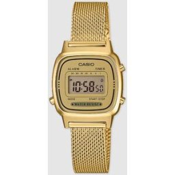 Casio Reloj de mujer de Collection LA670WEMY-9EF Vintage de acero. Oro