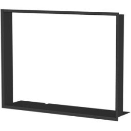 ROMOTOP Marco de 4 lados para Chimenea Heat FG63-47. Negro