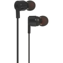 JBL Auriculares de botón Tune 210 E negro. Negro