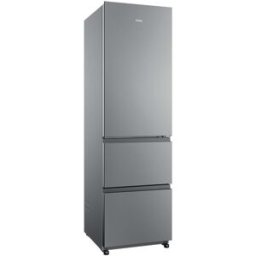 HAIER Frigorífico Combi Total No Frost 3D 55 Series 3 - HTR3518ENMX. Inox