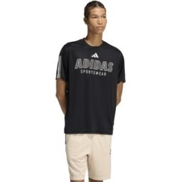 Adidas Camiseta de hombre House Of Tiro . (XL) Negro
