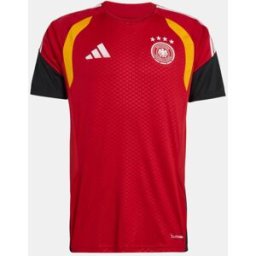 Adidas Camiseta de hombre Alemania Mundial 2026 Tiro Entreno . (XL) Rojo
