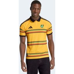 Adidas Camiseta de hombre 1ª equipación Jamaica Mundial 2026 . (XL) Amarillo / Negro