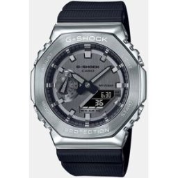 Casio Reloj de hombre GM Sries GM-2100-1AER de caucho negro. Negro