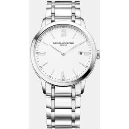 Baume & Mercier Baume & Mercier - Reloj de hombre Classima M0A10354 de acero. Blanco