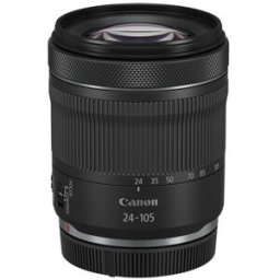 Canon Objetivo Mirrorless RF 24-105mm F4-7.1 IS STM para EOS R. Negro