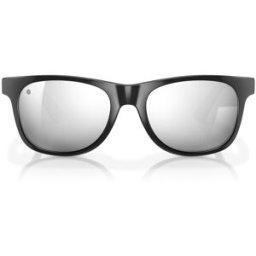 Siroko Gafas de sol con material reciclado Oxford Unisex . (Única - Única) Negro