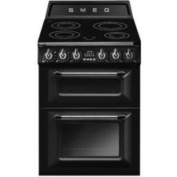 SMEG Cocina compacta placa inducción con 4 zonas y horno multifunción - TR62IBL2. Blanco