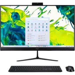 Acer All in One Aspire C24-2G, Intel Core 5 120U, 16GB, 512GB SSD, 24", W11. Negro