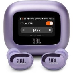 JBL Auriculares True Wireless Live Buds 3 con cancelación de ruido y audio de alta resolución. .. Morado