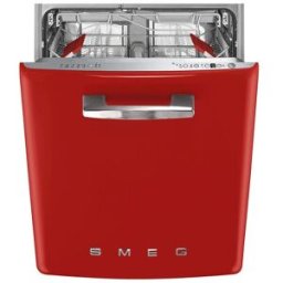 SMEG Lavavajillas integrable 13 servicios, 60 cm - STFABRD3. Rojo