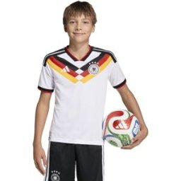 Adidas Camiseta de niños 1ª equipación Alemania Mundial 2026 . (8 años) Blanco