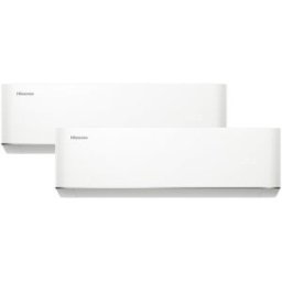 Hisense Aire acondicionado multisplit 2x1 Inverter con 2236 frig-h + 3010 frig-h - WIFI - 2AMW52HC912. Blanco
