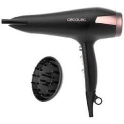 Cecotec Secador de pelo AC IoniCare Elegance. Negro