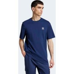 Adidas Camiseta de hombre Trefoil Essentials Originals. (L) Azul