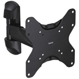 Hama Soporte de pared Fullmotion 1 Brazo para TV 19" a 48" Negro. Negro