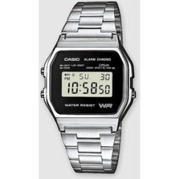 Casio Reloj de hombre de Collection A158WEA-1EF Vintage. Plata