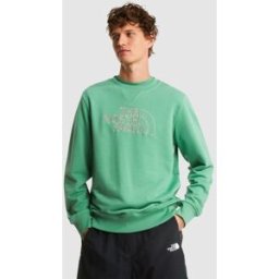 The North Face Sudadera ligera para hombre Drew Peak . (XXL) Verde Agua