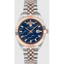 Philipp Plein Reloj de hombre Date superlative gent PWPVA0524 de acero y correa plateada. Plata