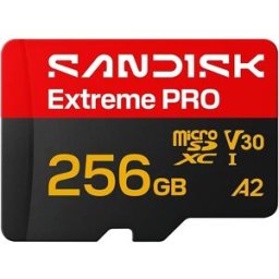 SanDisk Tarjeta de memoria MicroSDXC Extreme PRO 256GB.