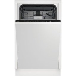 Beko Lavavajillas integrable 11 servicios, 45 cm, Autodosificación - BDIS38040A. Blanco