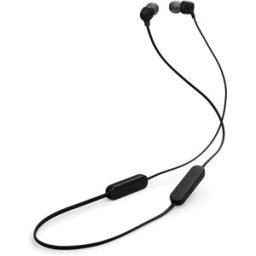JBL Auriculares de botón inalámbricos Tune 135BT. Negro