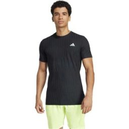Adidas Camiseta de tenis de hombre T FREELIFT . (XS) Negro