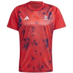 Adidas Camiseta de balonmano de hombre FFHB . (L) Rojo