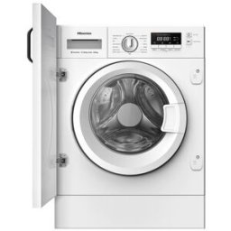 Hisense Lavadora secadora integrable 8 kg, 1.400 rpm - WD3M841BWIES. Blanco