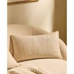 El Corte Inglés Cojín decorativo rectangular Sidney. (30 x 50 cm) Natural