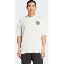 Adidas Camiseta de hombre Power Graphic . (L) Blanco