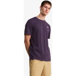 The North Face Camiseta recta para hombre Simple Dome Evolution . Morado