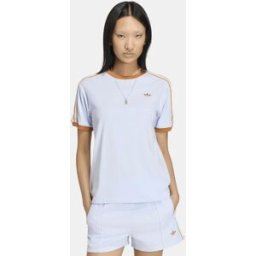Adidas Camiseta de mujer 3S Tee Originals. Azul