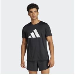 Adidas Camiseta de hombre Run It . (M) Negro