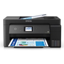 Epson Impresora Multifunción rellenable tinta EcoTank ET-1500, Wi-Fi, Fax, Impresión A3. Negro