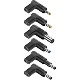 NGS Pack de 6 Clavijas USB-C para ordenadores portátiles HP. Negro